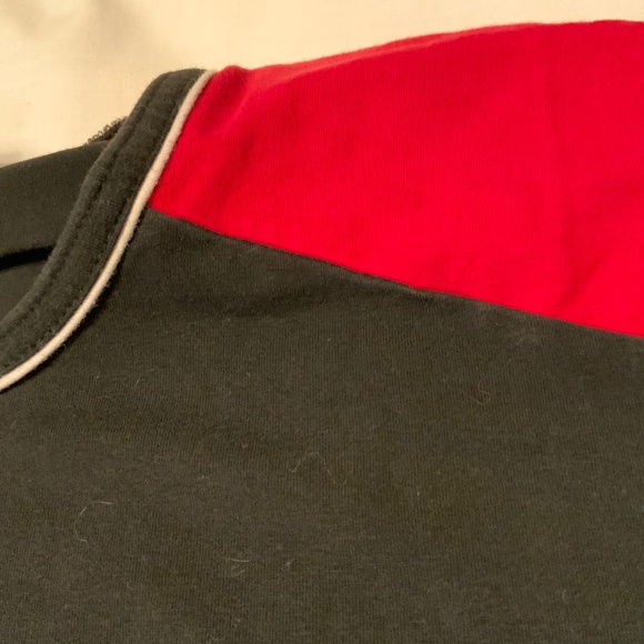 Bum Athletics Black+Red Short Sleeve Tee (L) - Picture 3 of 9